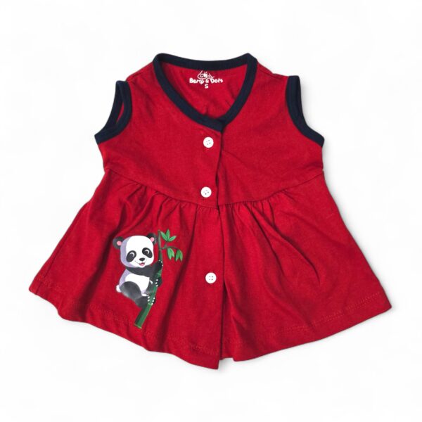 Plain Yoke Frock (Sleeveless)