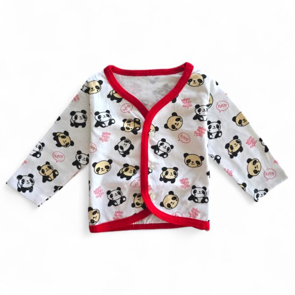 Printed Full Sleeve Top Vest