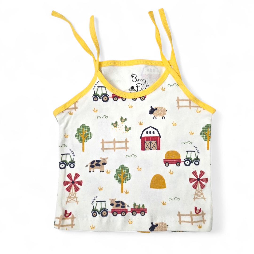 Printed Top Knot Jhabla