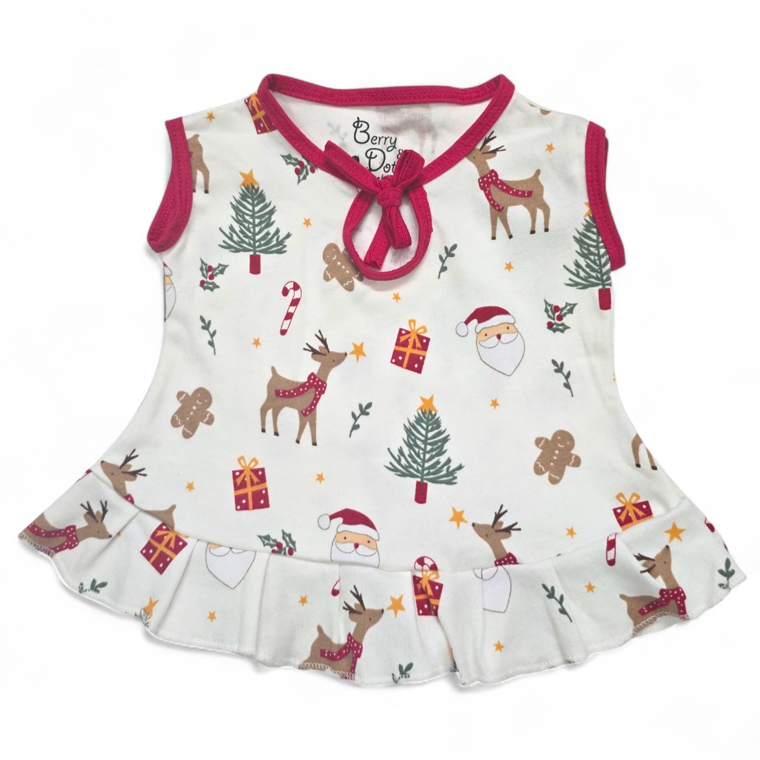 Printed A-Line Frock